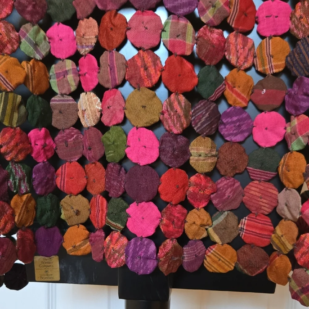Colorful Floral Patterned Shawl - Picture 5 of 8